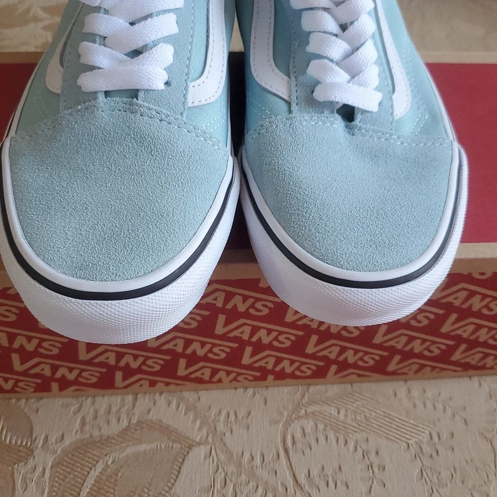 Vans Old School VR3 Shoe/Theory Canal Blue - Picture 12 of 15